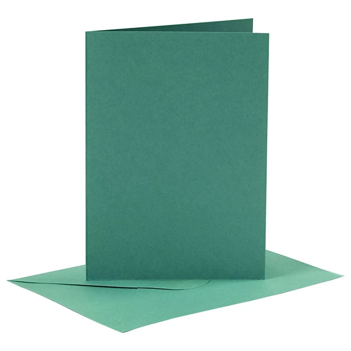 Postcards with Envelopes, Set of 6, 10.5 x 15