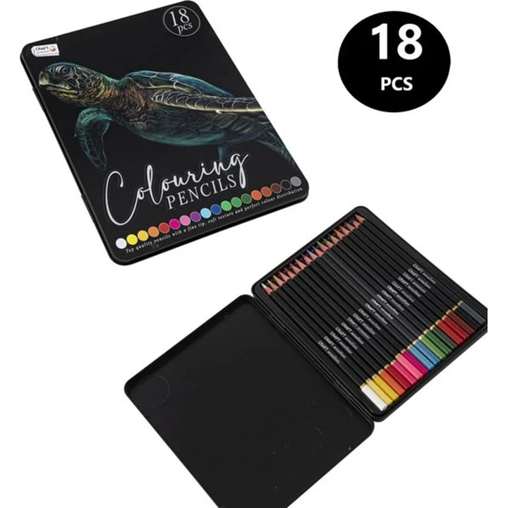 Craft Sensations Colored Pencils – Set of 18