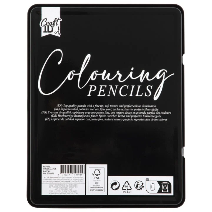 Craft Sensations Colored Pencils – Set of 18
