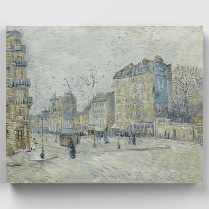 Boulevard de Clichy - Paint by Numbers Kit