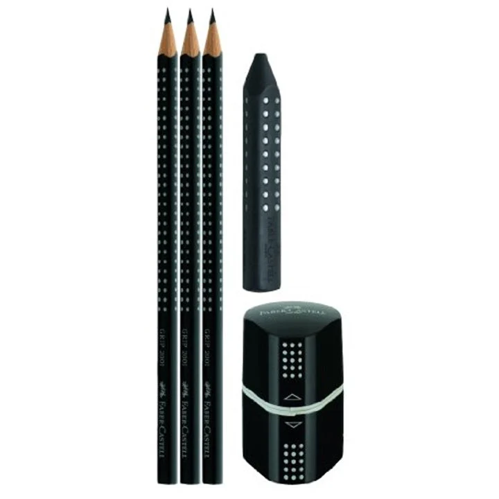 Faber Castell Grip 2001 Graphite Pencil Set