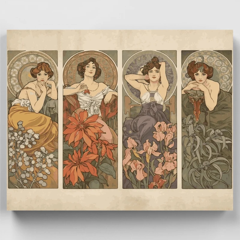 The Precious Stones - Paint by Numbers Kit