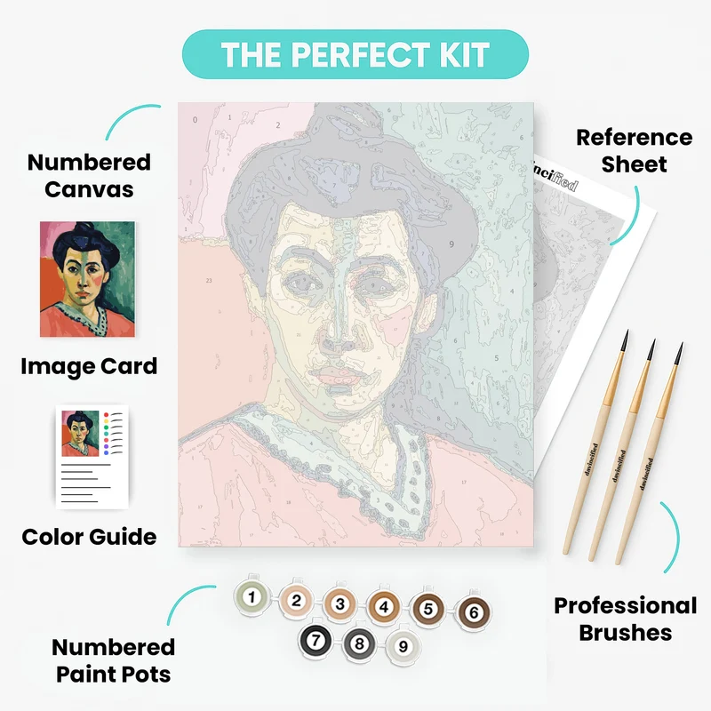 Freen Stripe - Paint by Numbers Kit