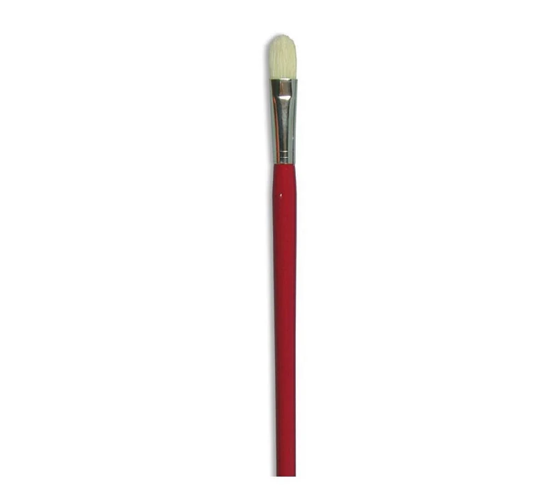 Lukas 5427 Flat Brush, Chinese Hog Bristle
