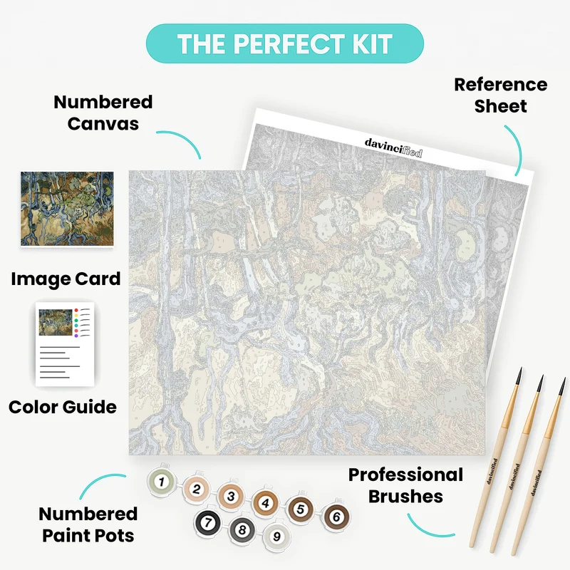 Tree Roots - Paint by Numbers Kit