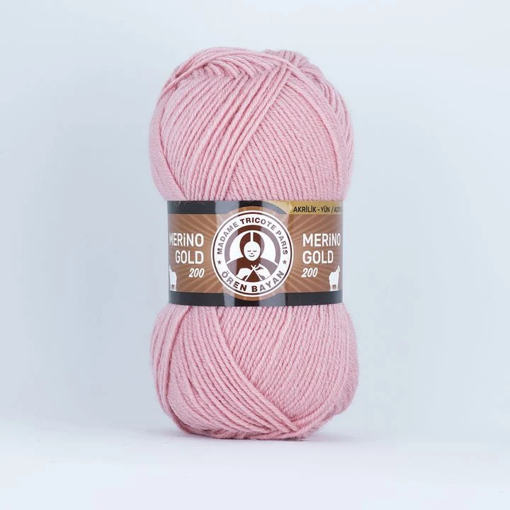 Madame Tricote Paris Merino Gold 200 Knitting Yarn - 100 g