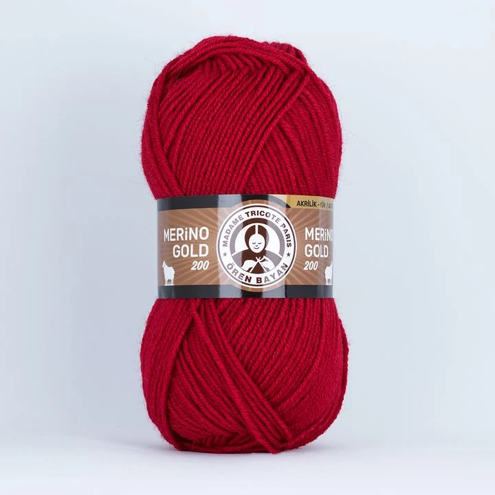 Madame Tricote Paris Merino Gold 200 Knitting Yarn - 100 g