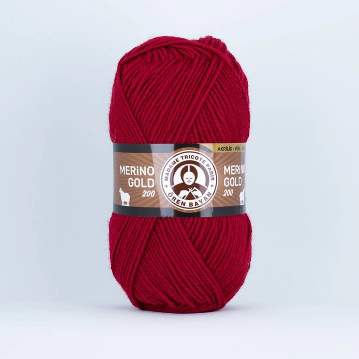 Madame Tricote Paris Merino Gold 200 Knitting Yarn - 100 g