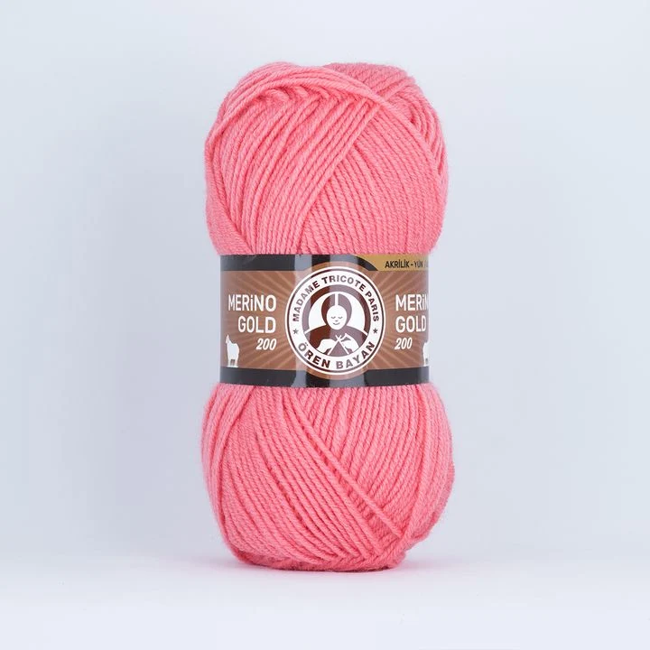 Madame Tricote Paris Merino Gold 200 Knitting Yarn - 100 g