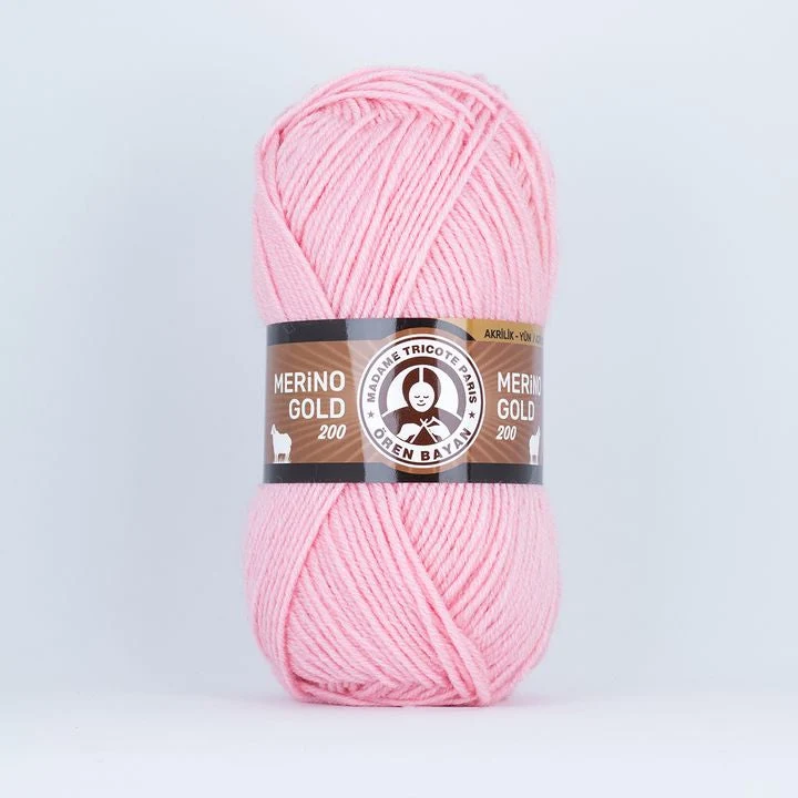 Madame Tricote Paris Merino Gold 200 Knitting Yarn - 100 g