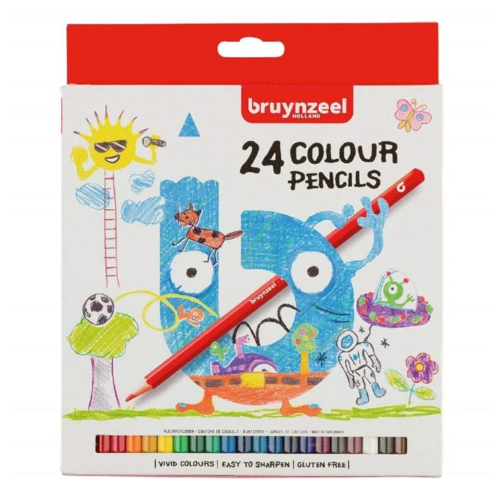 Bruynzeel Holland Colored Pencils for Kids / 24 pcs