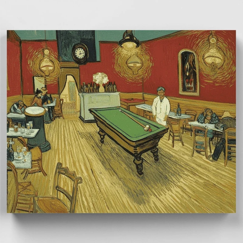 The Night Café - Paint by Numbers Kit