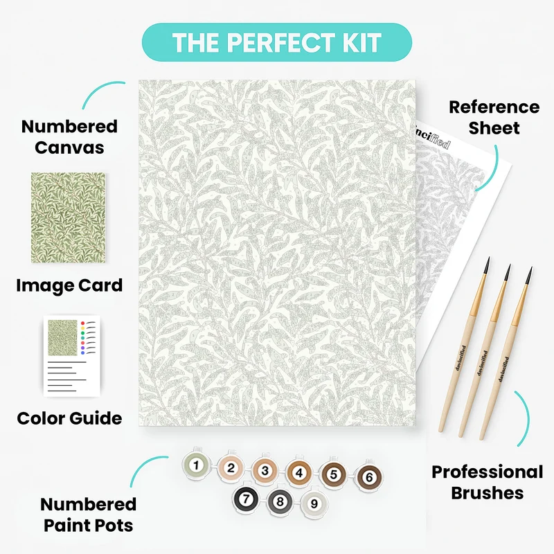 Willow Bough - Paint by Numbers Kit