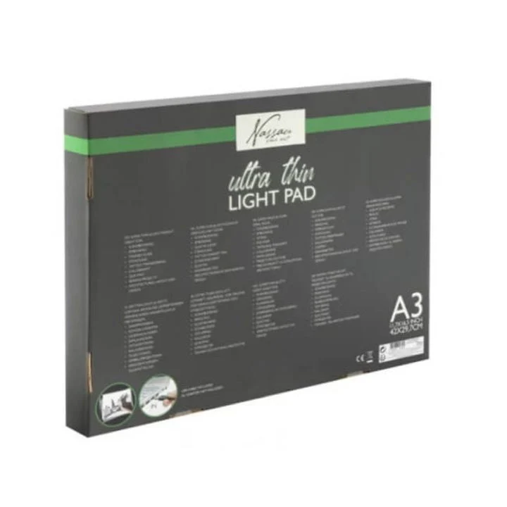 NASSAU LED Light Board for Tracing, A3, Ultra-Thin