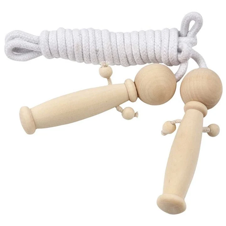 Jump Rope with Wooden Handles