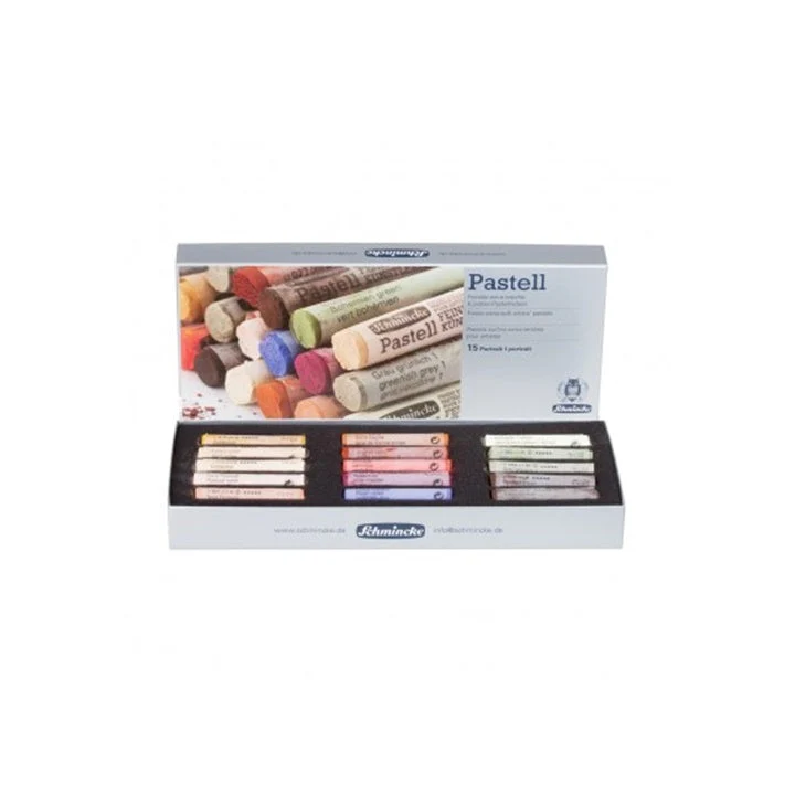 Schmincke PORTRAIT Soft Pastels, Set of 15