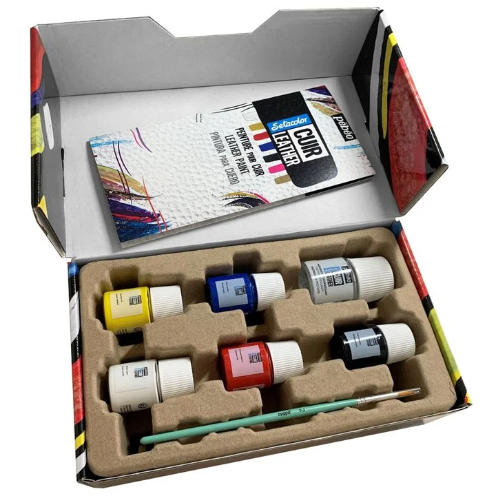 Pebeo Setacolor Leather Paints - Starter Set of 7