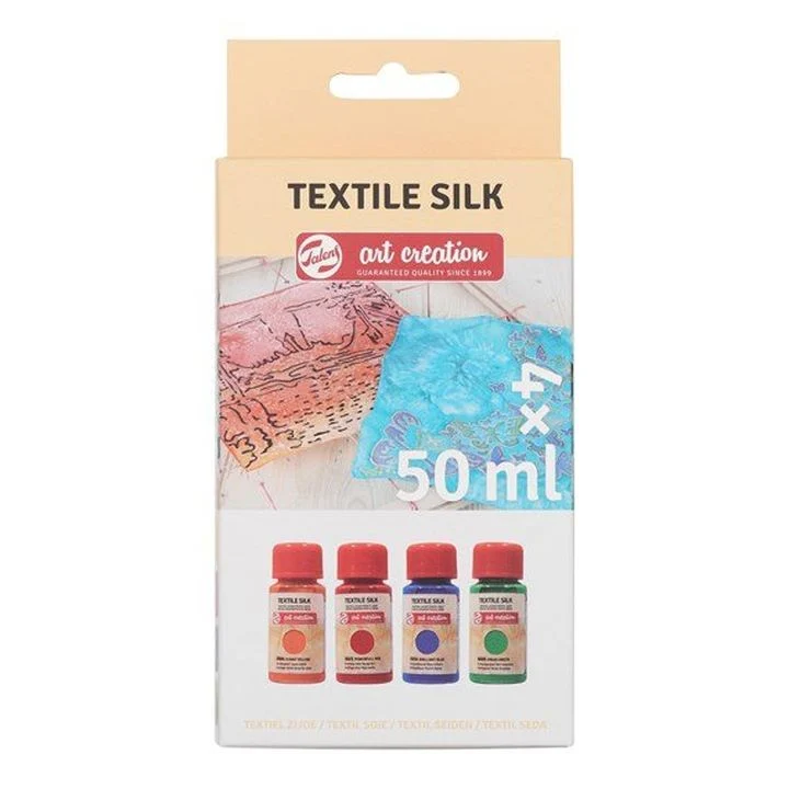 Talens Art Creation Basic Silk Paints / Set of 4 x 50 ml