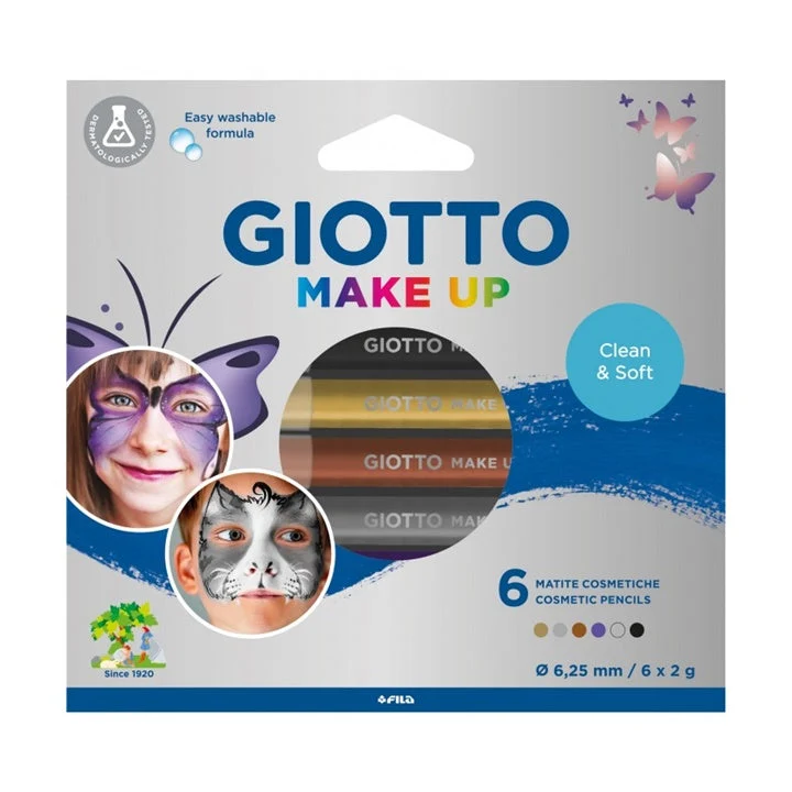 GIOTTO Make Up Set Face Paints - Set of 6