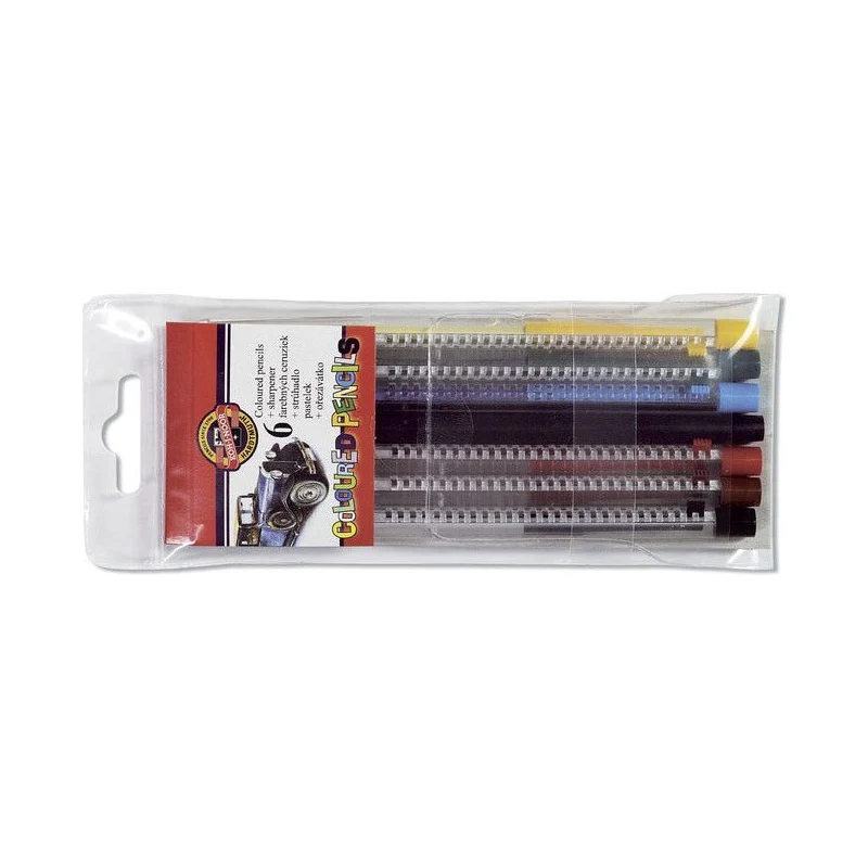 SCALA Retractable Colored Pencils, Set of 6