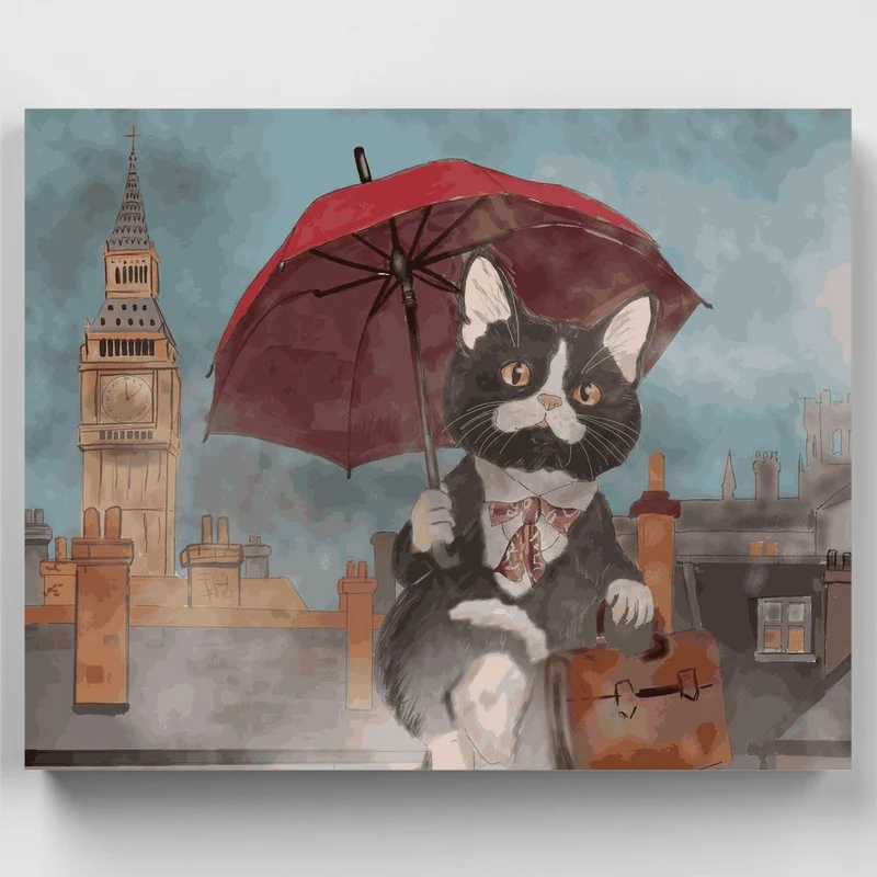 "Mary Pawpins" Paint by Numbers Kit