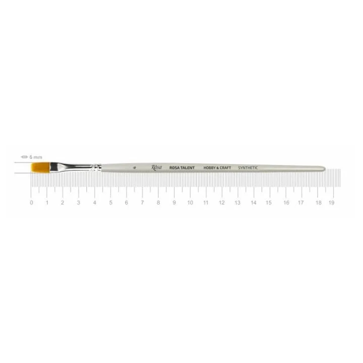 Rosa Hobby & Craft Flat Brush