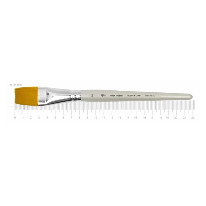 Rosa Hobby & Craft Flat Brush
