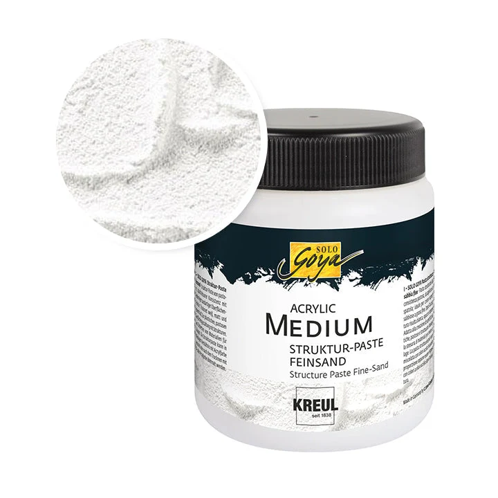 Solo Goya Fine Sand Modeling Paste 250 ml