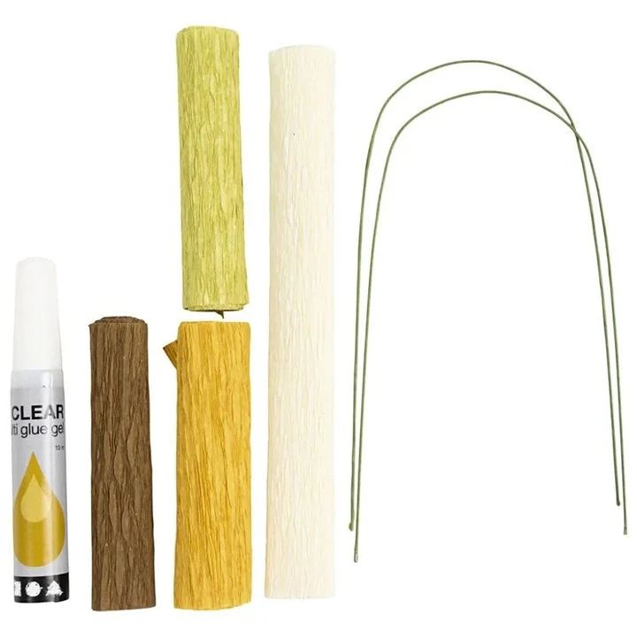 Mini Craft Set | Crepe Paper Magnolia Branch