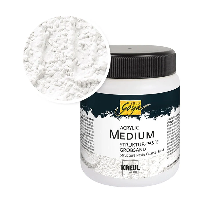 Solo Goya Coarse Sand Texture Paste 250 ml