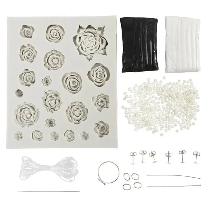 Mini Jewelry-Making Craft Set - Roses