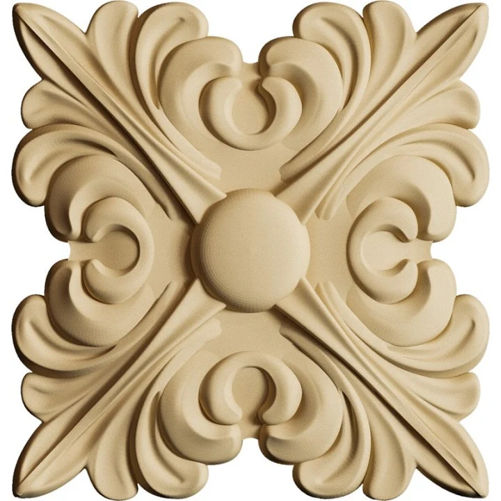Elastic Wood 6 x 6 x 0.6 cm
