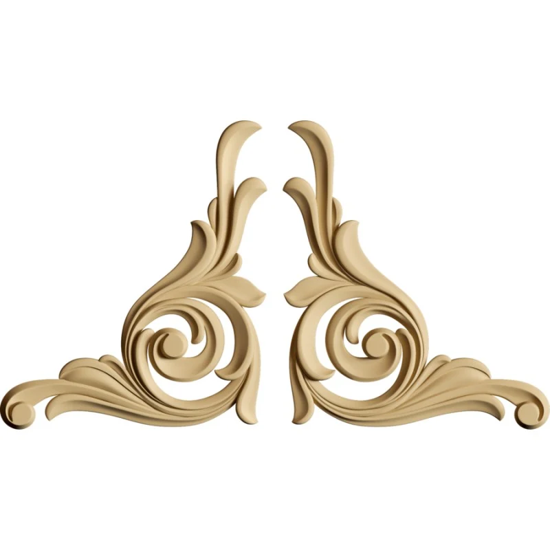 Elastic Wood, 0.8 cm / Set of 2