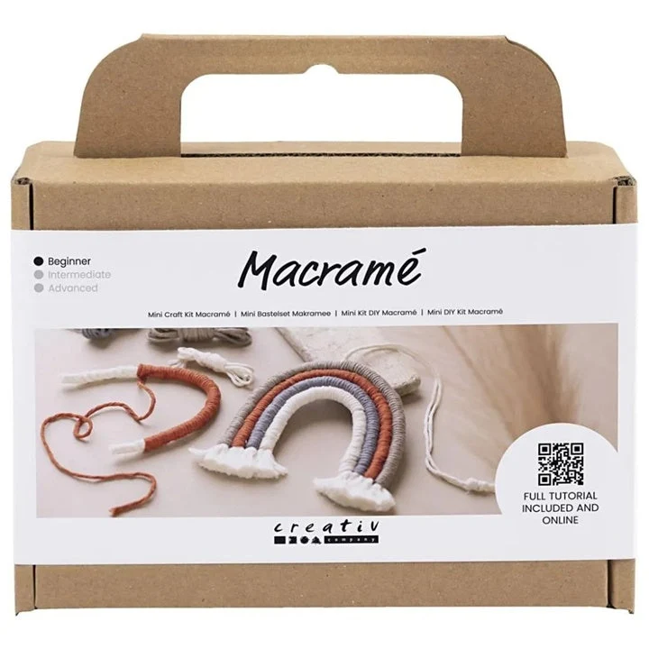 Mini Macrame Set | Rainbow
