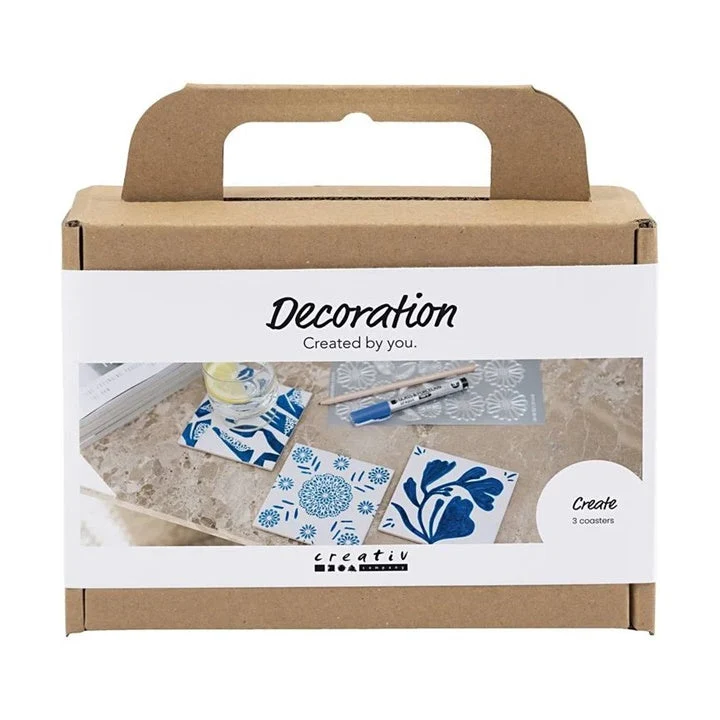 Mini Porcelain Painting Set - Coasters