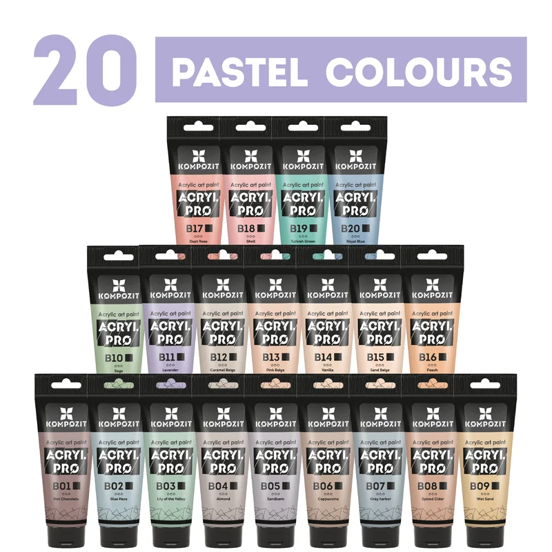 Kompozit Pastel Acrylic Paint ACRYL PRO ART 75 ml