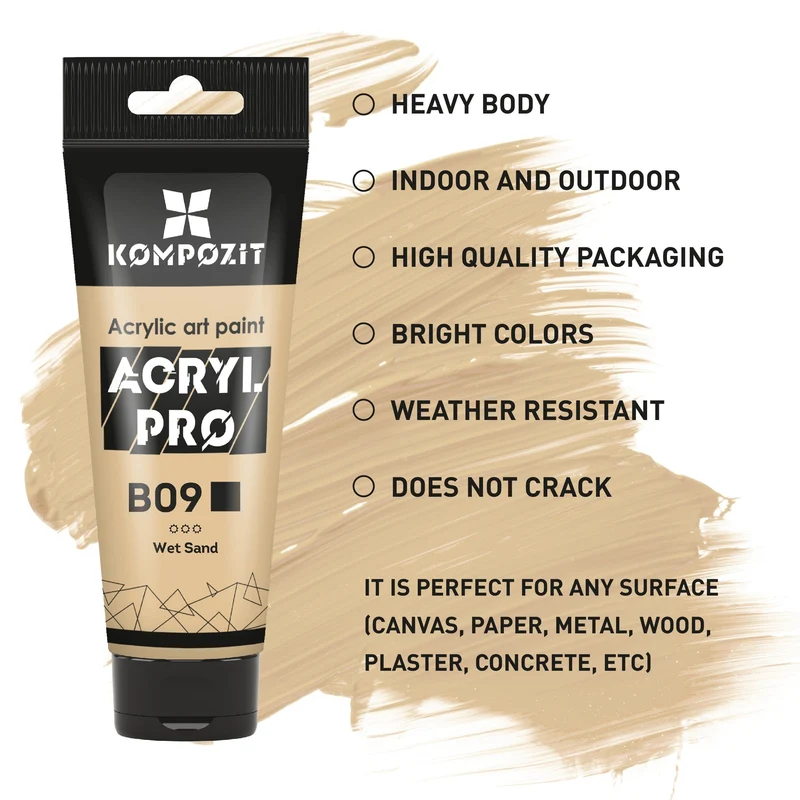 Kompozit Pastel Acrylic Paint ACRYL PRO ART 75 ml