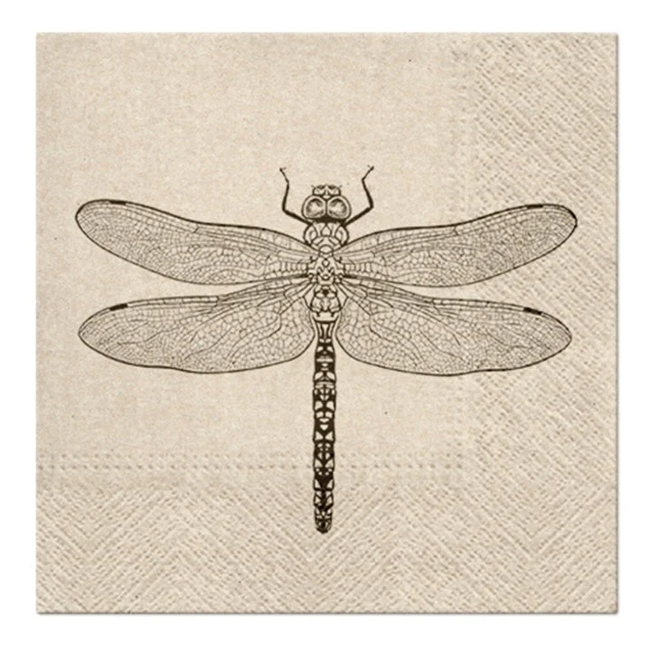 Dragonfly Eco Decoupage Napkins - 1 pc