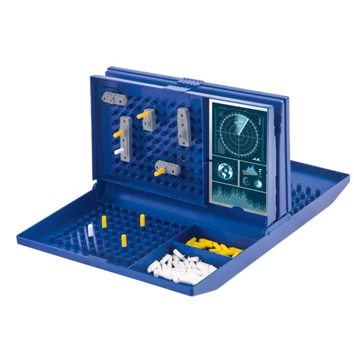 Strategic Board Game Battle at Sea