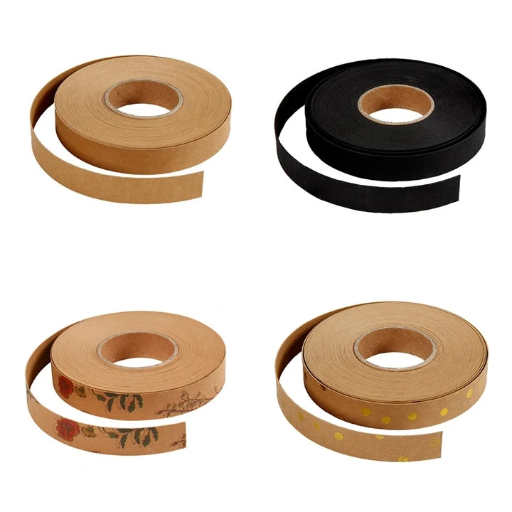 Faux Leather Paper Weaving Tape, Various Patterns