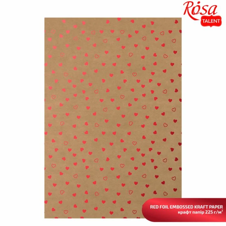 Scrapbooking Paper with Metallic Elements A4