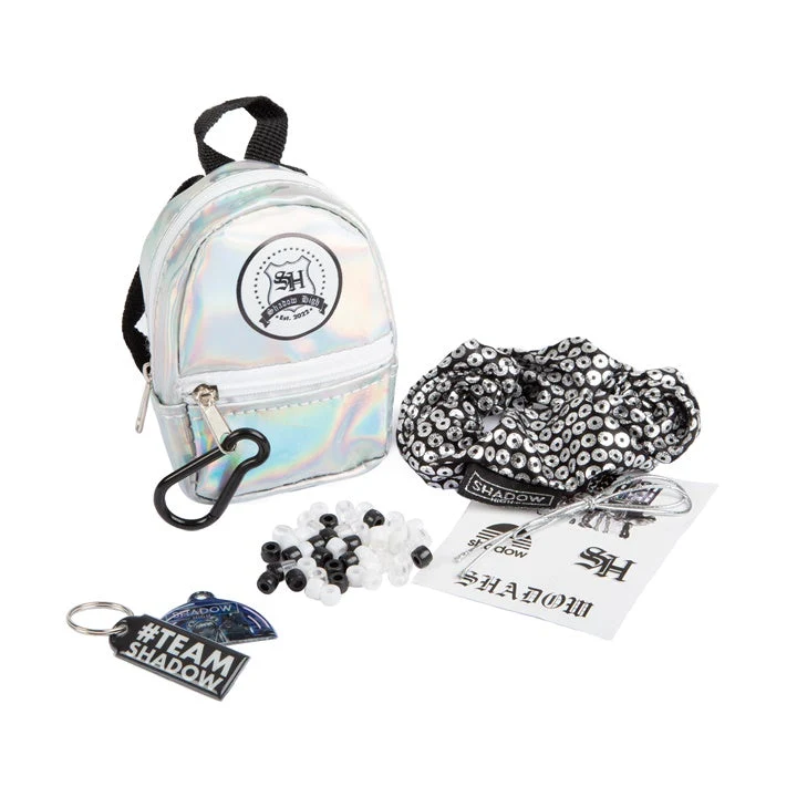 RAINBOW HIGH Mini Backpack with Accessories, Silver
