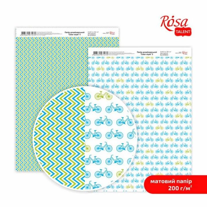Color Style Scrapbooking Paper A4