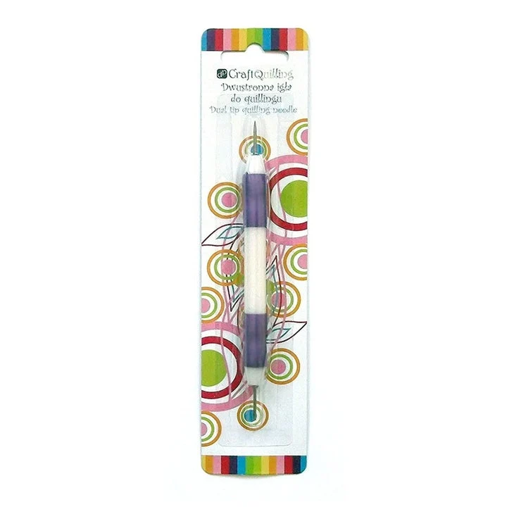 Short Double-Sided Quilling Needle