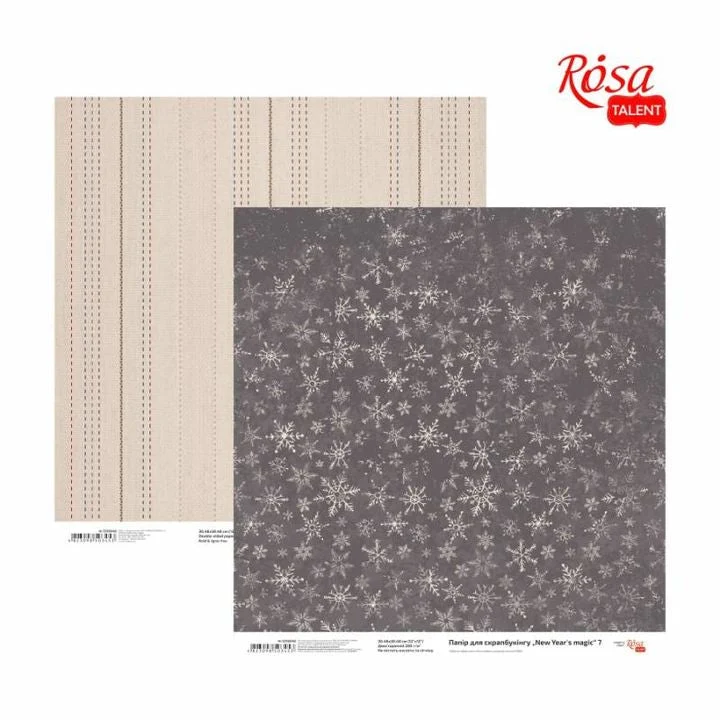 Scrapbooking Papers 30.48 x 30.48 cm New Year's Magic