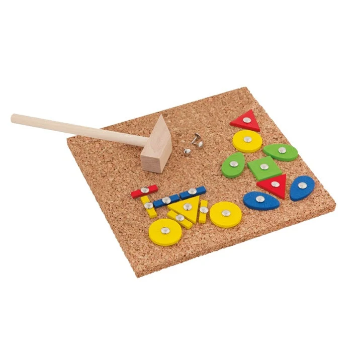 Hammer Tap 74-Piece Educational Hammering Game with Hammer