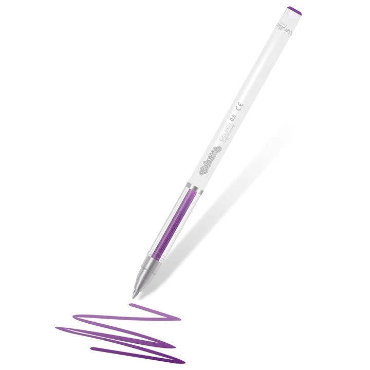 Colorino Metallic Gel Pens, Set of 6