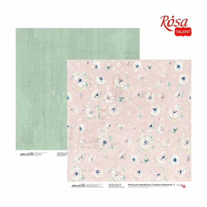 Scrapbooking Papers 30.48 x 30.48 cm Emotion and Romance