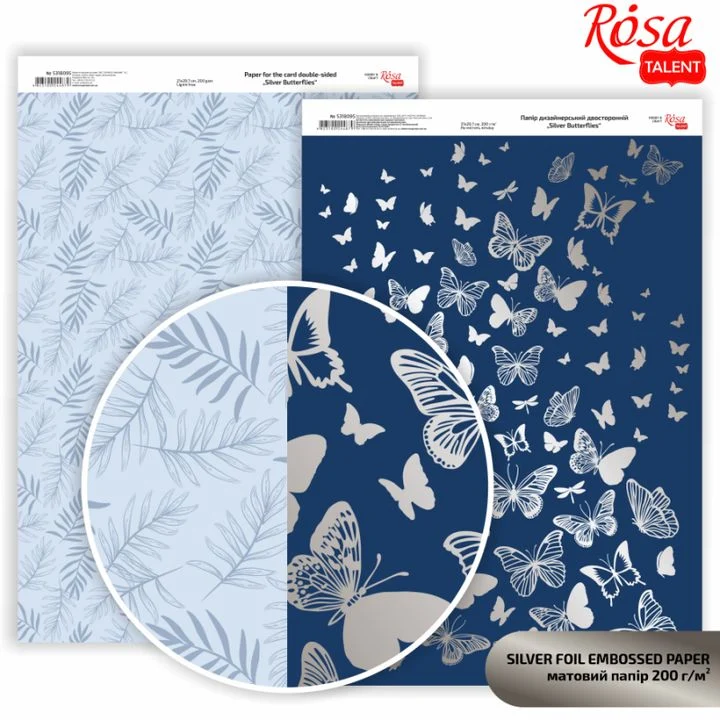 Butterflies Scrapbooking Paper, A4
