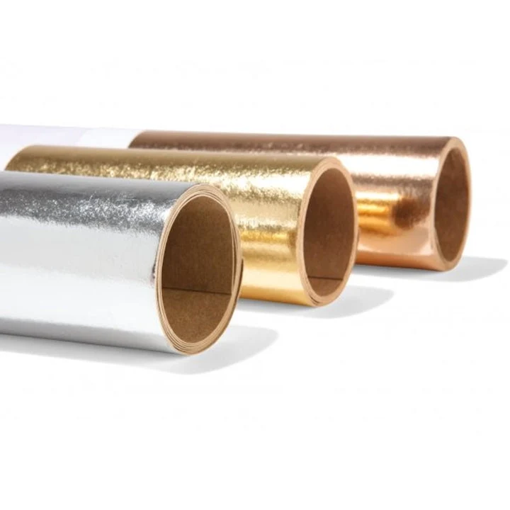 Metallic Faux Leather Paper